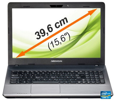 Medion Akoya P6640 - 15,6 Zoll Notebook mit i3, 8GB Ram, 1TB HDD und GeForce GT 740M