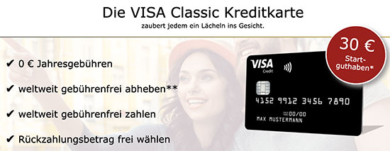 Schwarze Visa Kreditkarte Ohne Jahresgebuhr Dauerhaft Kostenlos Apple Pay Fahig 30 Startguthaben Sparen Im Januar 21
